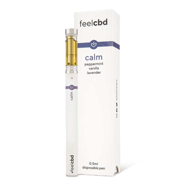 FeelCBD – Calm – Disposable CBD Vape Pen 0.5ml | Crystal Cloud 9 Canada