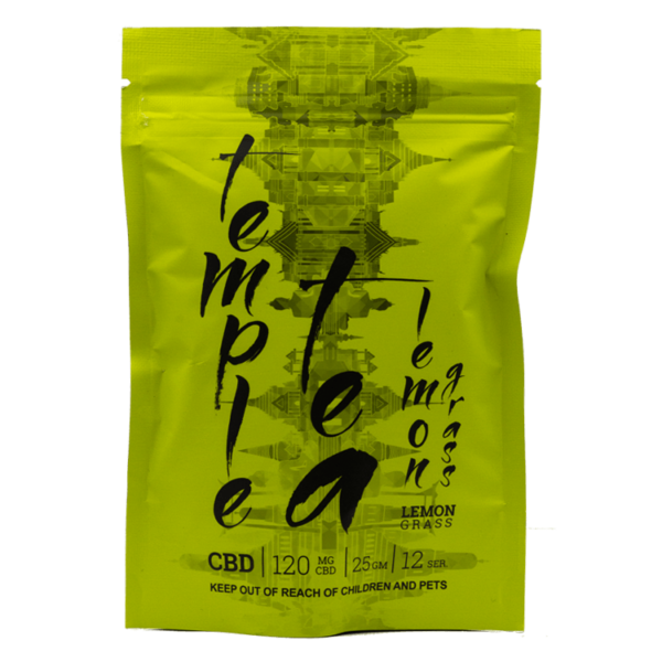 Temple Tea – Lemongrass CBD Tea – 120mg | Crystal Cloud 9 Canada