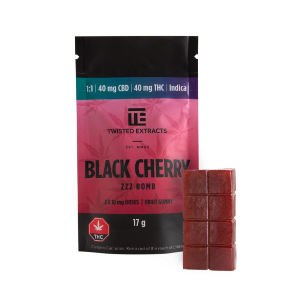 Twisted Extracts – Black Cherry 1:1 Zzz Bombs | Crystal Cloud 9 Canada