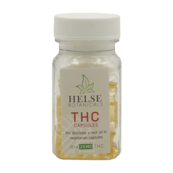 Helse Botanicals – THC Capsules – 25mg | Crystal Cloud 9 Canada