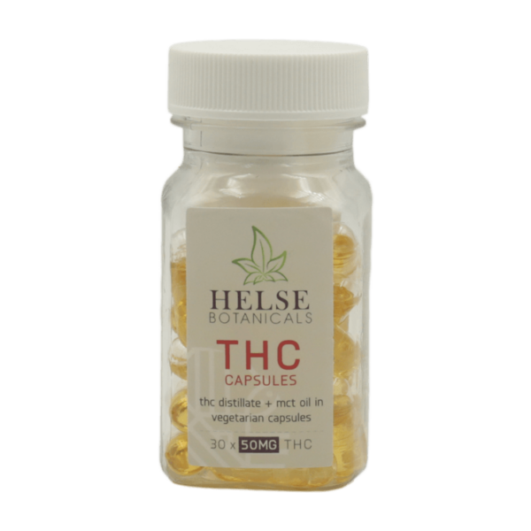 Helse Botanicals – THC Capsules – 50mg | Crystal Cloud 9 Canada