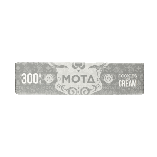 MOTA Edibles – Cookies and Cream Bar – 300mg | Crystal Cloud 9 Canada