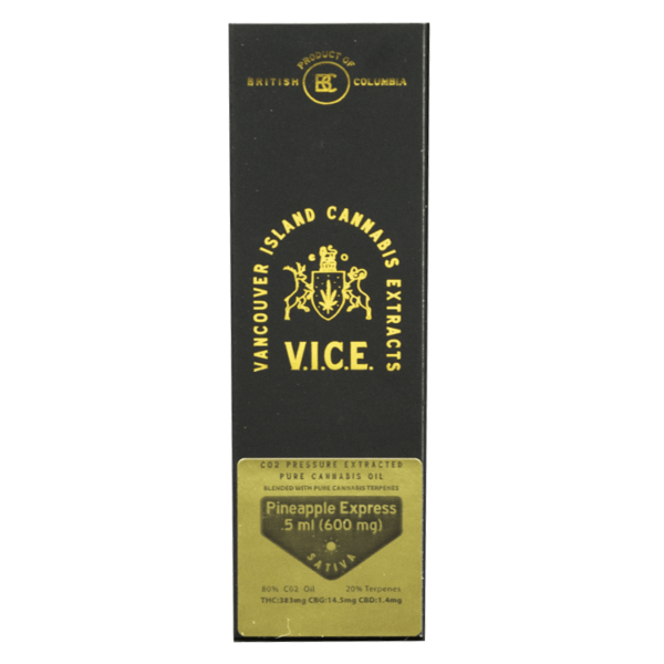 Vice – CO2 Oil Refill Cartridges – Pineapple Express 0.5ml | Crystal Cloud 9 Canada