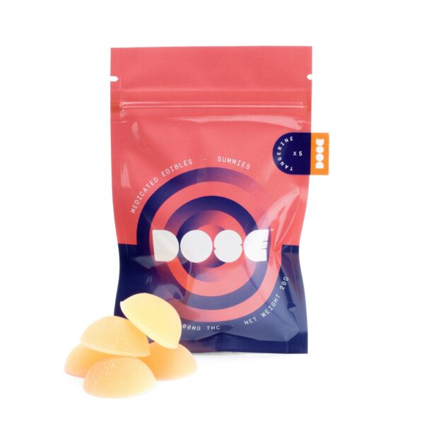 Dose Edibles Gummies – Tangerine | Crystal Cloud 9 Canada