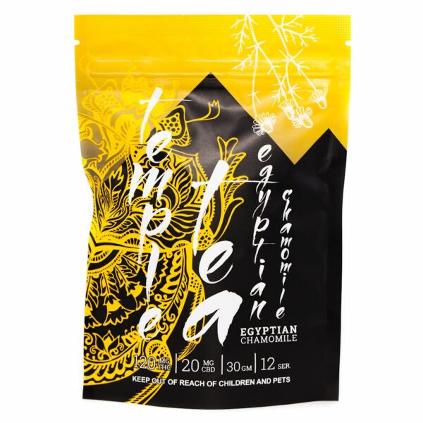 Temple Tea – Egyptian Chamomile – 120mg THC | Crystal Cloud 9 Canada