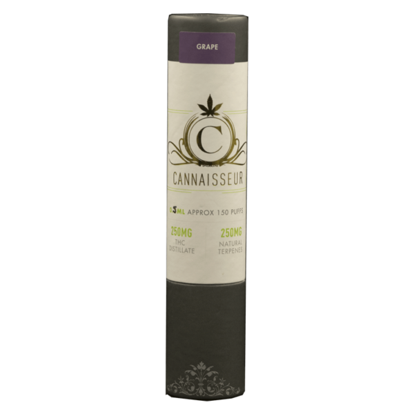 Cannaisseur – Disposable THC Distillate Pen – Grape 0.3ml | Crystal Cloud 9 Canada