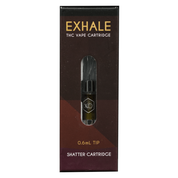 XO Exhale – Liquid Shatter Refill Cartridge – Durban Poison 0.6ml | Crystal Cloud 9 Canada