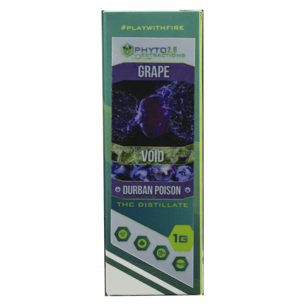 Phyto Extractions – THC Distillate – Durban Poison | Crystal Cloud 9 Canada
