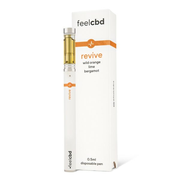 FeelCBD – Revive – Dispsable CBD Vape Pen 0.5ml | Crystal Cloud 9 Canada