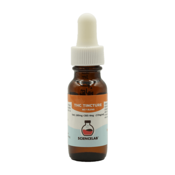 Sciencelab – THC Tincture – 260mg THC/ 4mg CBD | Crystal Cloud 9 Canada