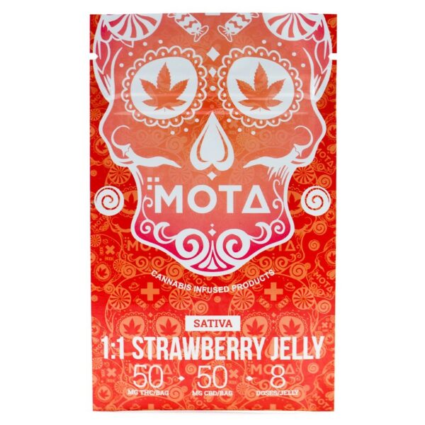 Mota – White Cube CBD – Strawberries & Cream – 180mg CBD | Crystal Cloud 9 Canada