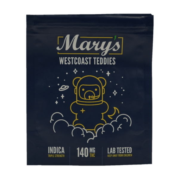 Mary’s Medibles – Westcoast Teddies – Triple Strength – 140mg | Crystal Cloud 9 Canada