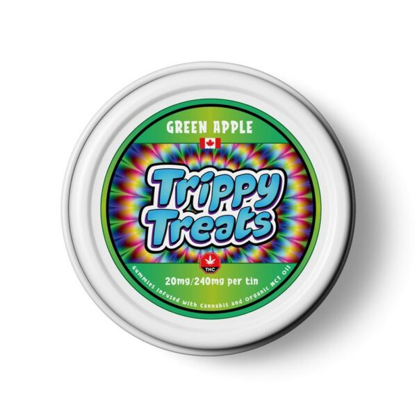Trippy Treats – Hawaiian Fruit Punch Gummies – 400mg THC | Crystal Cloud 9 Canada