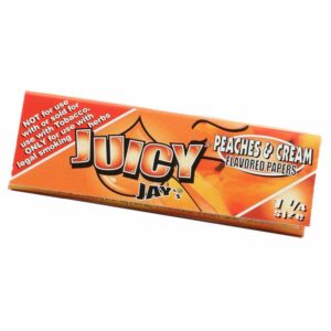 Juicy Jay’s – Hemp Papers (1.25″) – Peaches & Cream | Crystal Cloud 9 Canada