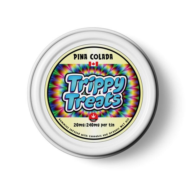 Trippy Treats – Hawaiian Fruit Punch Gummies – 400mg THC | Crystal Cloud 9 Canada
