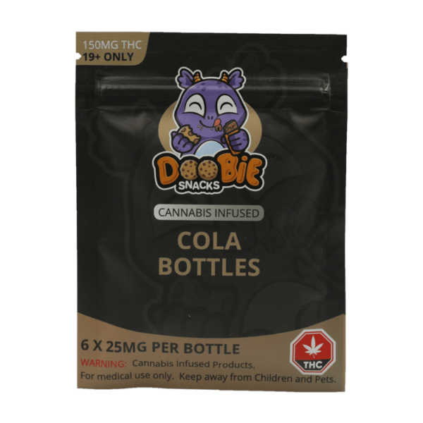 Doobie Snacks – CBD Sour Gummy Bears – 150mg CBD | Crystal Cloud 9 Canada