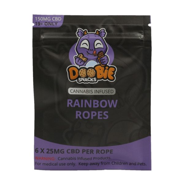 Doobie Snacks – CBD Sour Gummy Bears – 150mg CBD | Crystal Cloud 9 Canada
