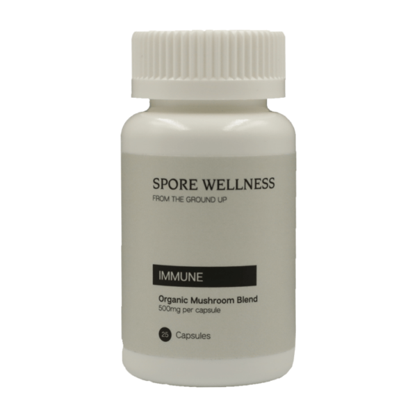 Spore Wellness – Organic Mushroom Blend – 500mg | Crystal Cloud 9 Canada