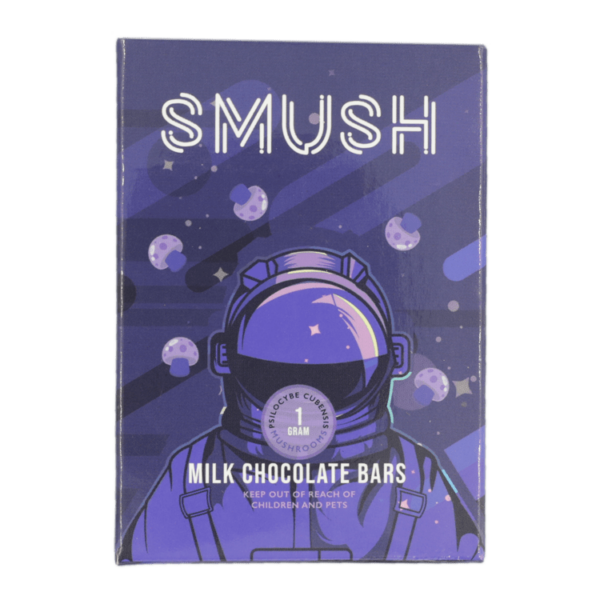 SMUSH – Milk Chocolate Bar | Crystal Cloud 9 Canada