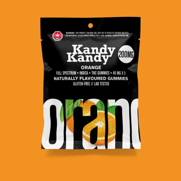 Kandy Kandy – Orange Gummies | Crystal Cloud 9 Canada