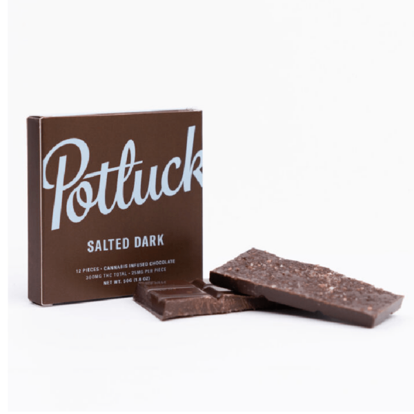 Potluck – Infused Chocolate – Maple Bacon – 300mg THC | Crystal Cloud 9 Canada