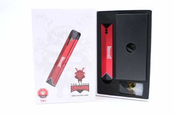 The Green Samurai – LED Vape Kit – 1ml THC | Crystal Cloud 9 Canada