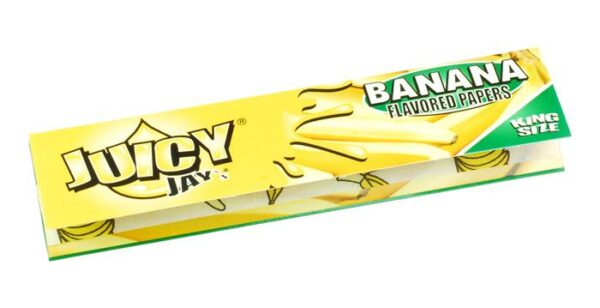 Juicy Jay’s – Hemp Papers (1.25 Inch) – Banana | Crystal Cloud 9 Canada