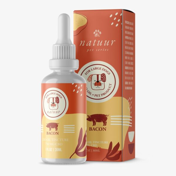 Natuur – Pet Series – CBD Oil For Small Dogs – Bacon Flavour – 125mg | Crystal Cloud 9 Canada