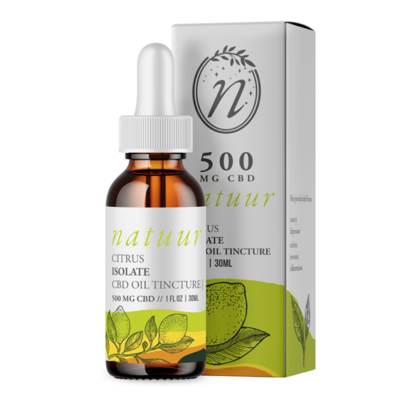 Natuur – Full Spectrum CBD Oil Tincture – Lemon Ginger – 1000mg | Crystal Cloud 9 Canada