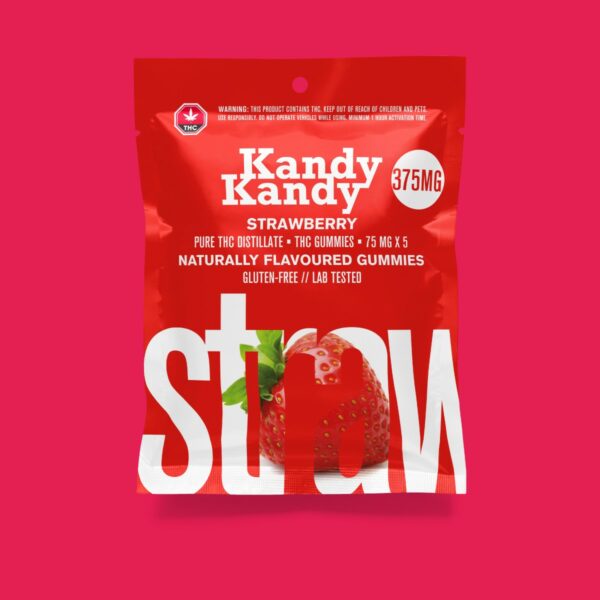 Kandy Kandy – Strawberry Gummies | Crystal Cloud 9 Canada