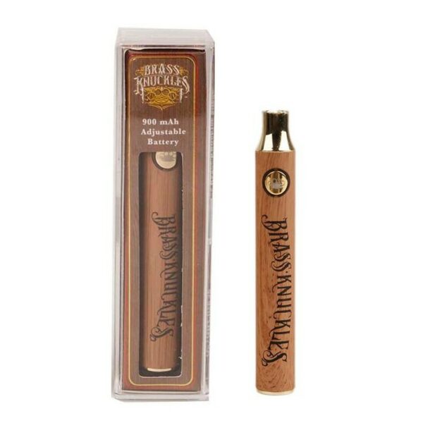 Brass Knuckles – 900mAh Vape Battery (510 thread) | Crystal Cloud 9 Canada