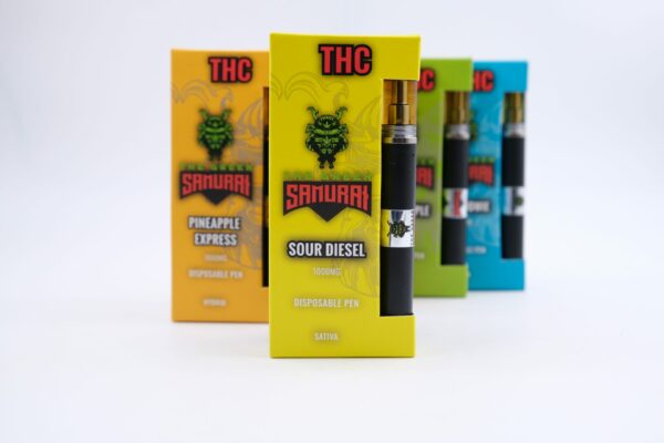 Green Samurai – Disposable Vapes – Sativa – 1ml | Crystal Cloud 9 Canada