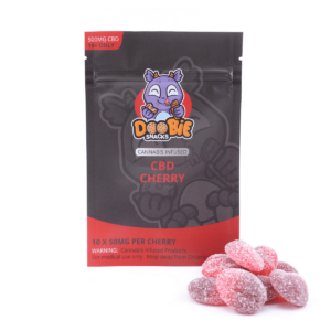 Doobie Snacks – CBD Cherry Gummies – 500mg CBD | Crystal Cloud 9 Canada