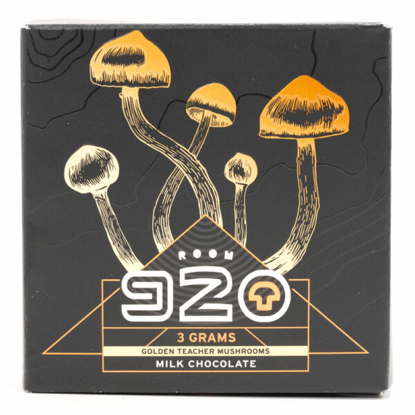 Room 920 – Mushroom Chocolate Bar – Milk Chocolate – 3 Grams | Crystal Cloud 9 Canada