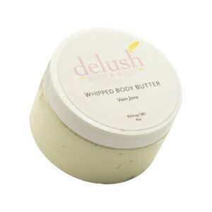 Delush Bath and Body – Whipped Body Butter – Vain Jane 300mg CBD | Crystal Cloud 9 Canada