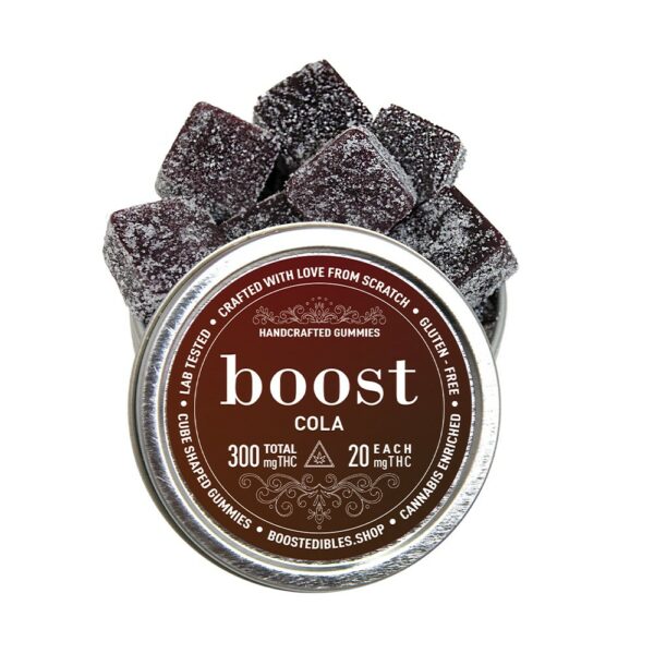 Boost – THC Cola Gummies – 150mg | Crystal Cloud 9 Canada