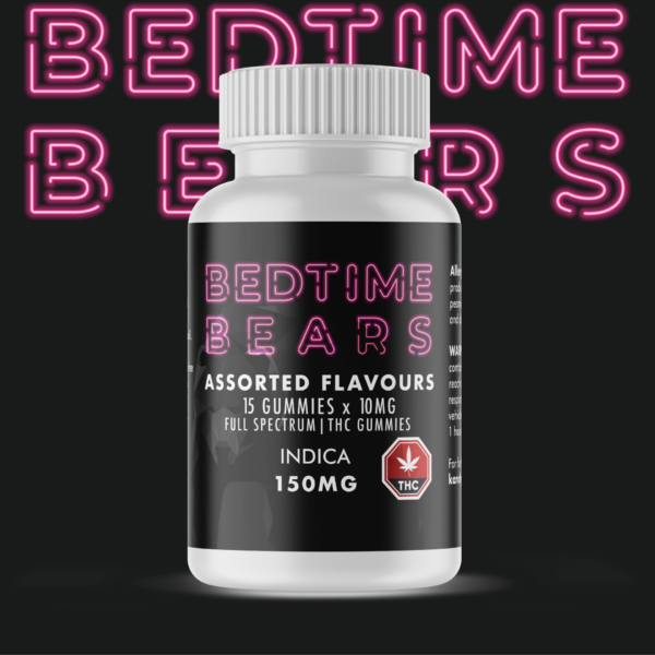 Bedtime Bears – Indica (150mg) | Crystal Cloud 9 Canada