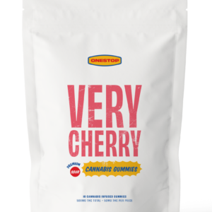 Onestop – Very Cherry THC Gummies 500mg | Crystal Cloud 9 Canada