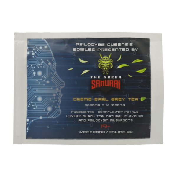 The Green Samurai – Creme Earl Grey Tea – 3000mg | Crystal Cloud 9 Canada