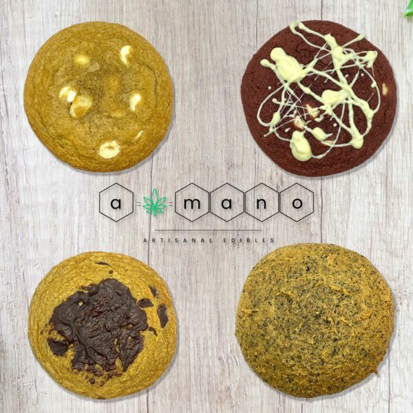 Amano Edibles – Cookies – 200mg | Crystal Cloud 9 Canada