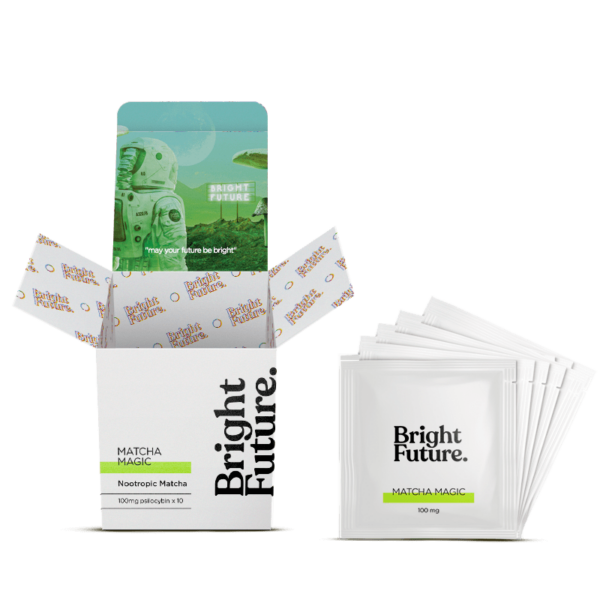 Bright Future – Nootropic Matcha Tea – Matcha Magic – 100mg | Crystal Cloud 9 Canada