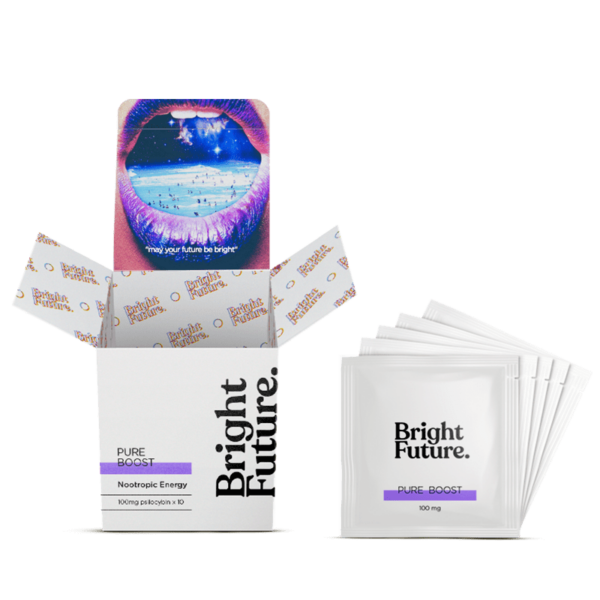 Bright Future – Nootropic Energy Drink – Pure Boost – 100mg | Crystal Cloud 9 Canada