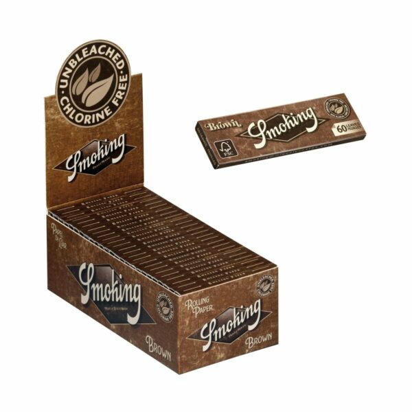 Smoking – Brown Rolling Paper – Single Wide Unbleached | Crystal Cloud 9 Canada