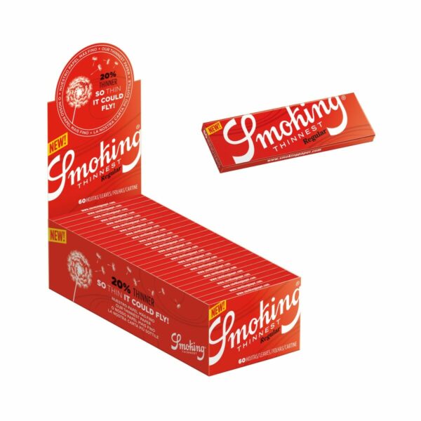 Smoking – Thinnest Rolling Paper – Single Wide | Crystal Cloud 9 Canada