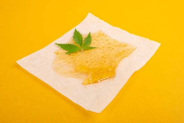 marijuana resin concentrate, yellow amber color cannabis wax | Crystal Cloud 9 Canada