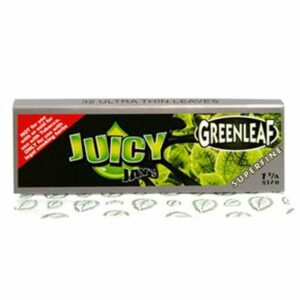 Juicy Jay’s – Superfine Hemp Papers (1.25 Inch) – GreenLeaf | Crystal Cloud 9 Canada